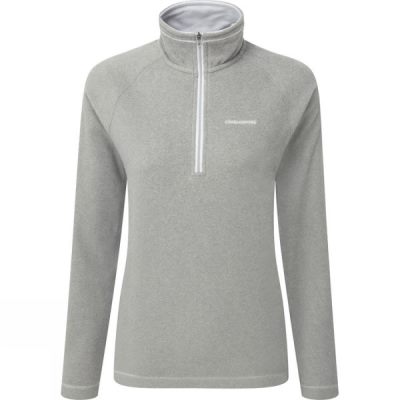 Fleece Craghoppers Seline Half zip Mujer - Gris - Chile IHQ705329